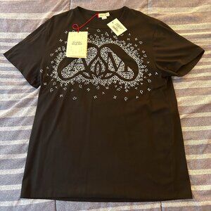 Alexander McQueen Black/White Large T-shirt - Brand New With Tags